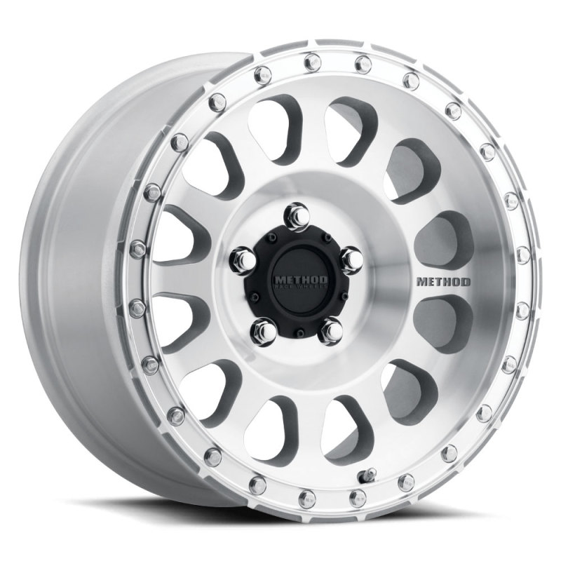 MR315 18x9 +18mm Offset 5x150 110.5mm CB Machined/Clear Coat Wheel - Click Image to Close