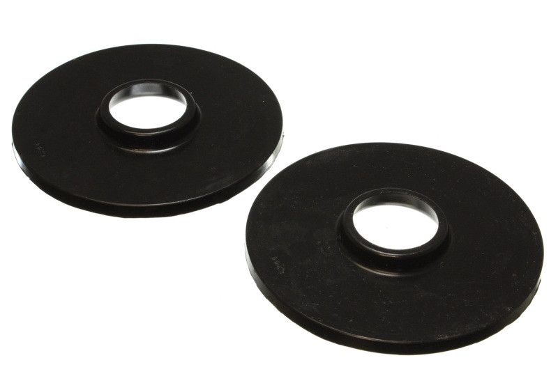 Black Rear Coil Spring Isolator Set Fits 97-06 Jeep Wrangler YJ & TJ - Click Image to Close