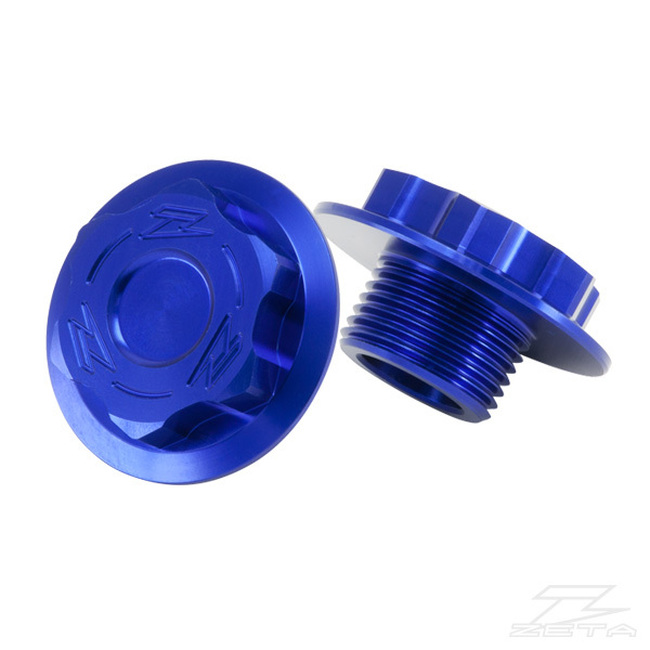 Blue Steering Stem Bolt - Fits KTM & Husqvarna w/ M20x1.5 Stem - Click Image to Close