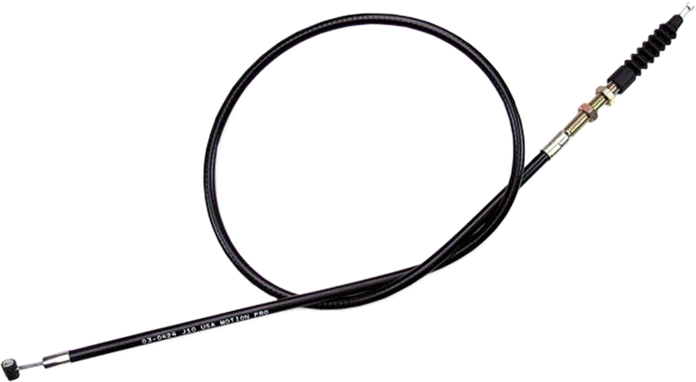 Black Vinyl Clutch Cable - 05-06 Kawasaki ZX6R/RR - Click Image to Close