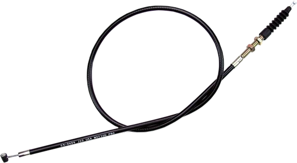 Black Vinyl Clutch Cable For 05-06 Kawasaki ZX6R/RR - Replaces Kawasaki 54011-0042 / 54011-0050 - Click Image to Close