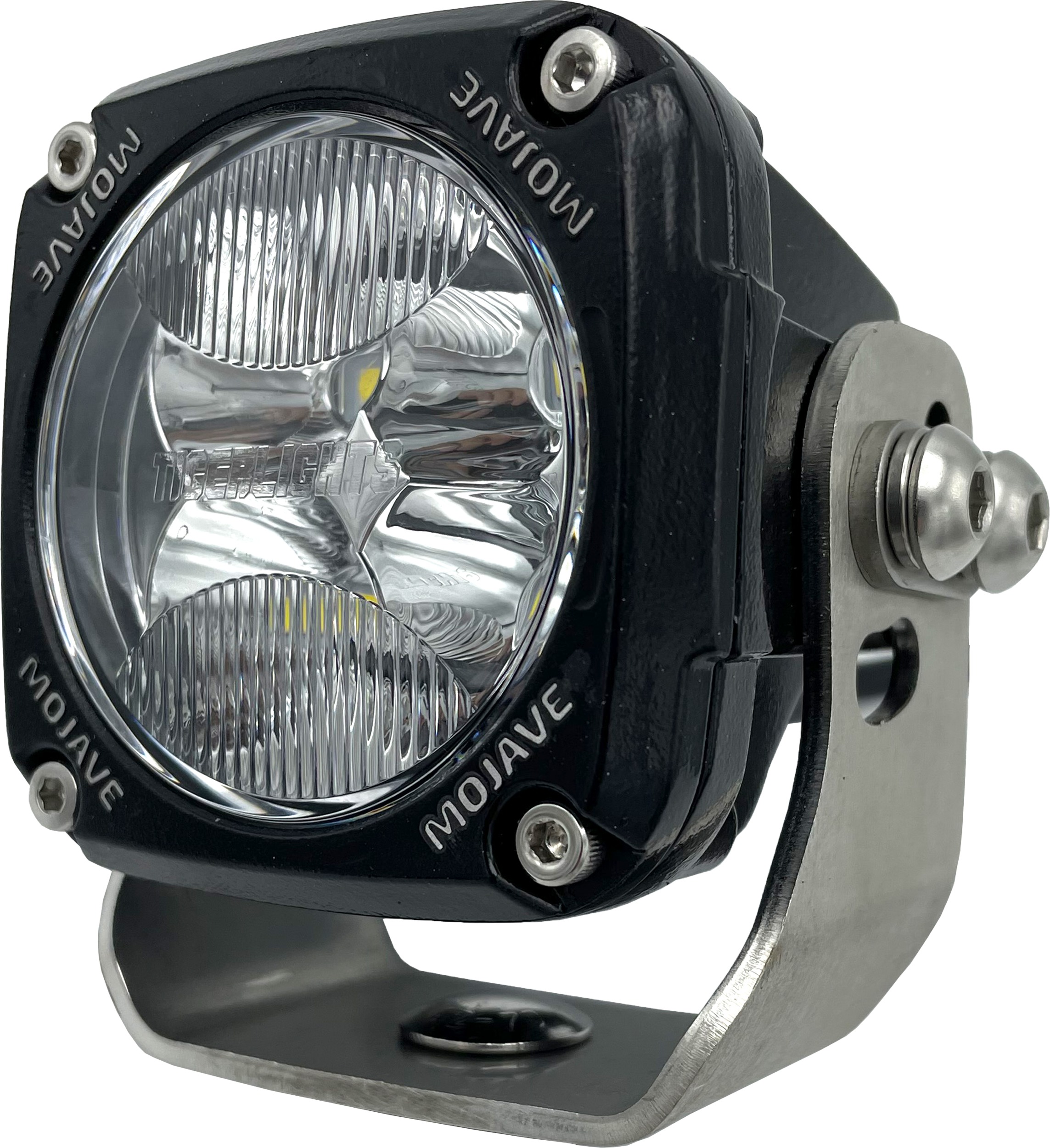 Tiger Lights 3" 40W Mojave Series LED Racing Light Black - Click Image to Close
