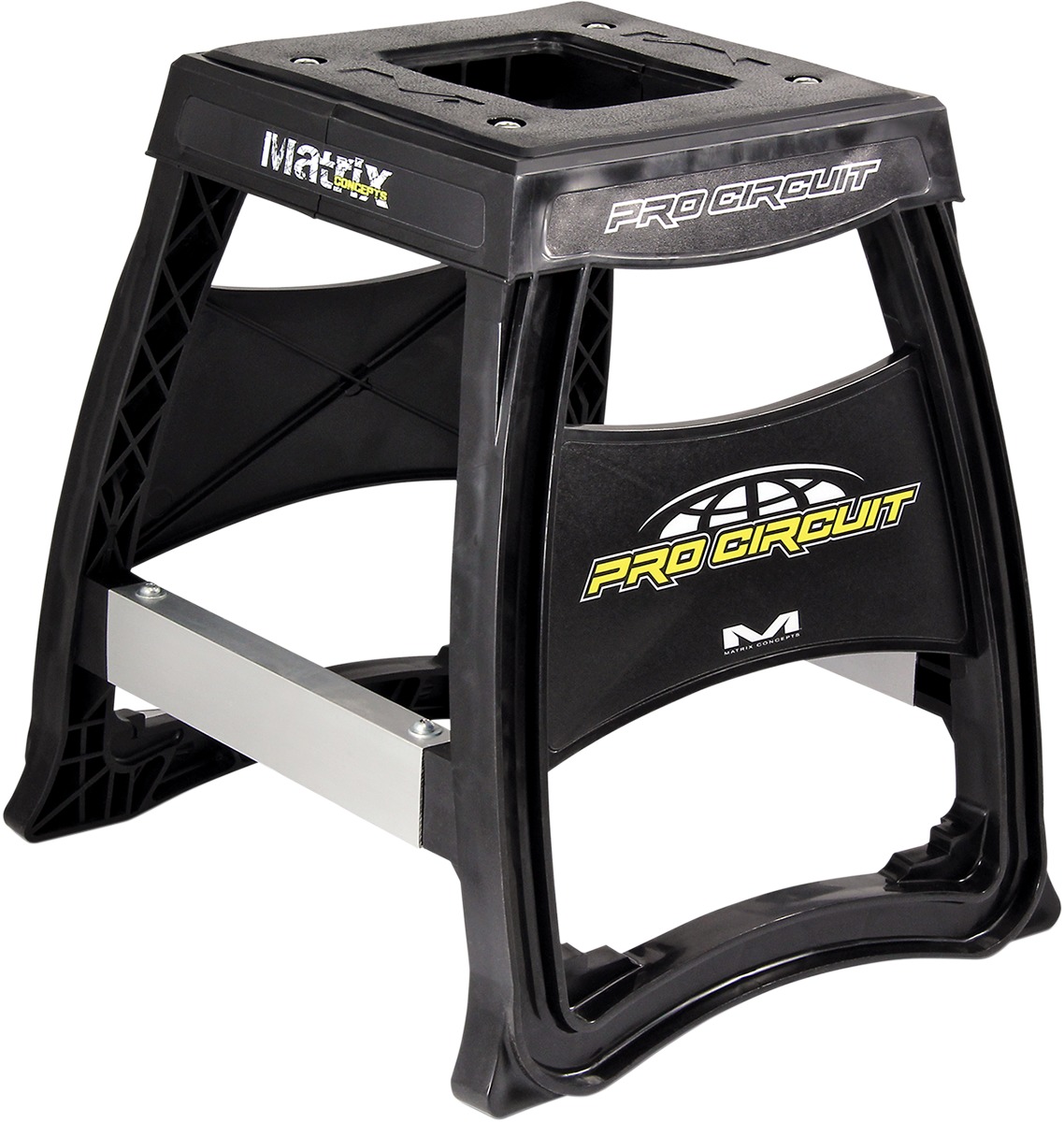 Pro Circuit Matrix Concepts Bike Stand Black - Durable polycarbonate bike stand in black - Click Image to Close