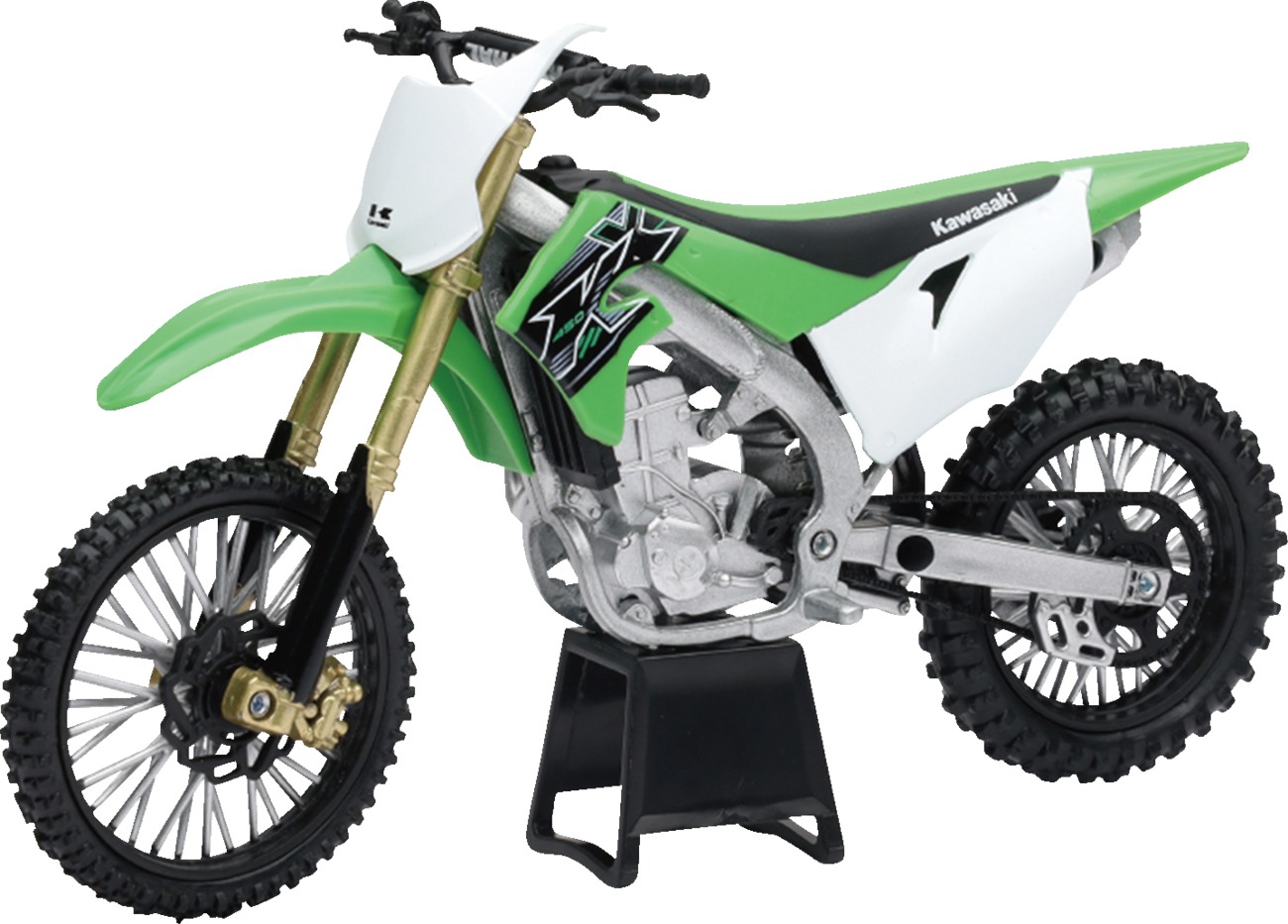 1:12 Scale Dirt Bike - Kawasaki KX450 2019 by New Ray Toys - Click Image to Close