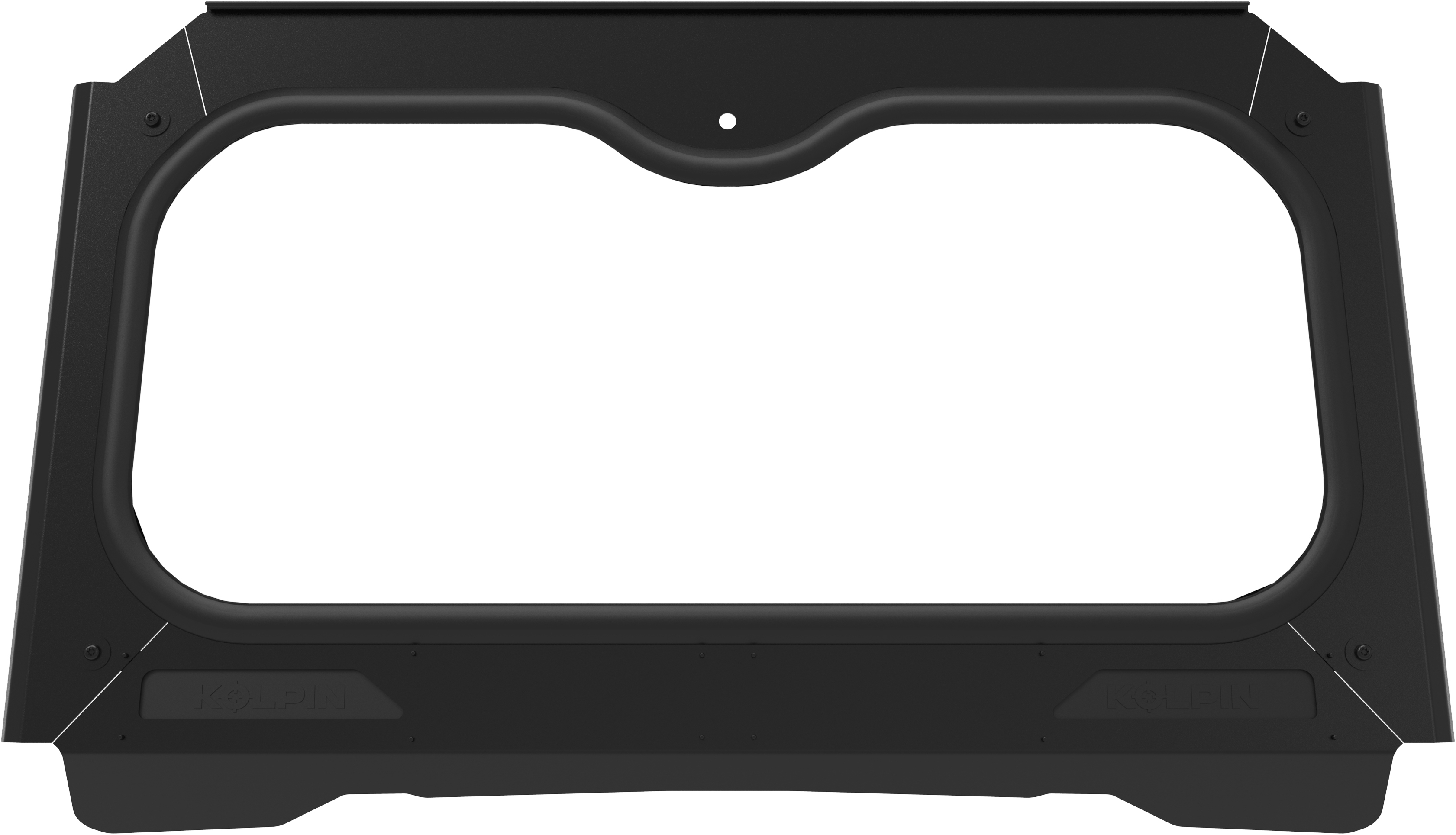 Glass Windshield w/ Metal Frame & Mounts - For 15-20 Polaris RZR 900/1000/S - Click Image to Close