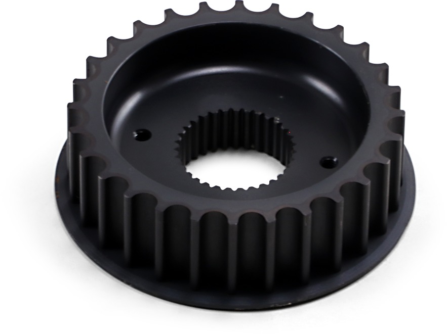 Drag Specialties Front Transmission Pulley 28T Black For Harley XL Sportster - Click Image to Close