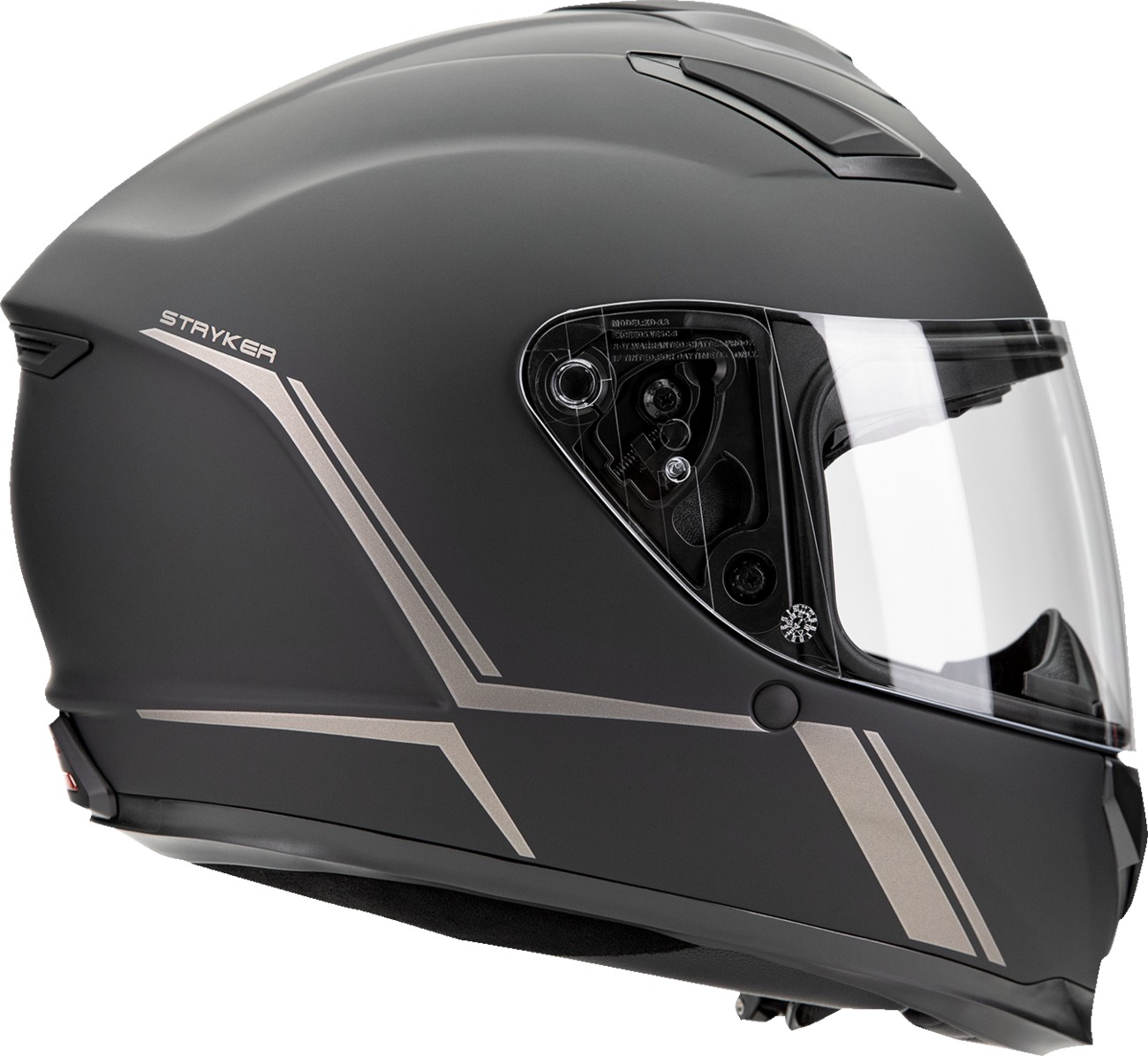 Sena Stryker Bluetooth Helmet - Stryker Bt Hlmt Mat Blk Xl - Click Image to Close