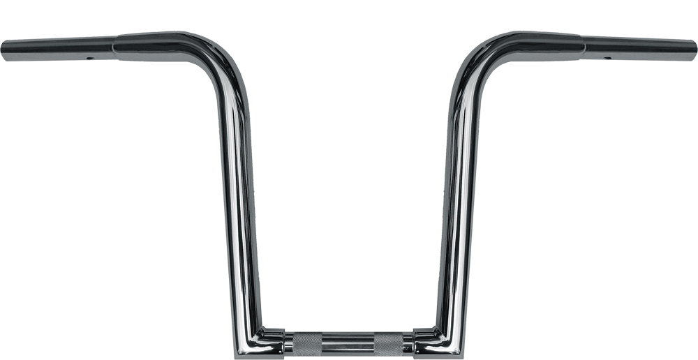 Chubby Outlawz Ape 10" Chrome Handlebar - Click Image to Close