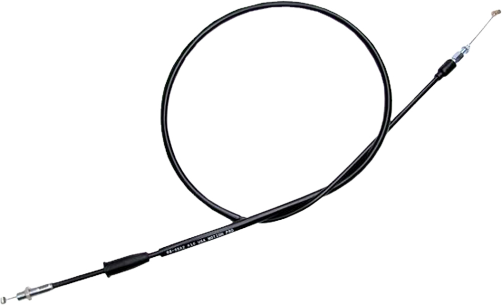 Black Vinyl Throttle Cable - Honda TRX420 Rancher - Click Image to Close