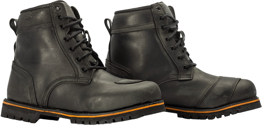 RST Roadster CE Boot Oily Black Waterproof Size 7 - Motorcycle riding boot in oily black, Size 7 - Click Image to Close