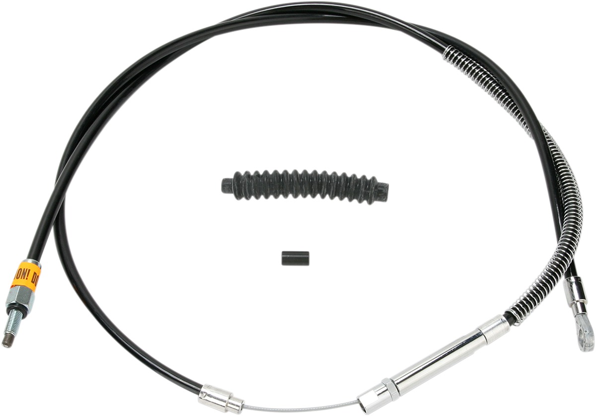 Black Vinyl Clutch Cable +6" Longer Than 38604-90A - Click Image to Close