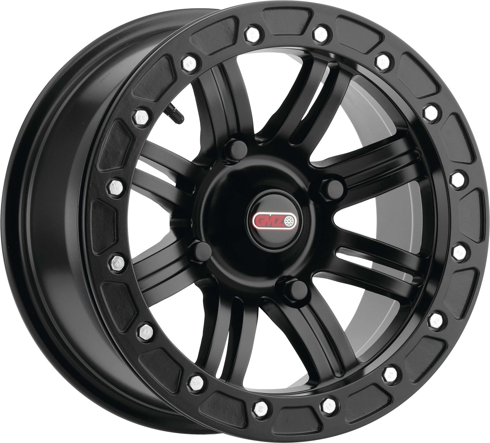 GMZ GZ801 LiteLoc 14x10 5+5/0mm Offset 4x136 110mm CB Matte Black w/BH-H2020M Wheel - Click Image to Close