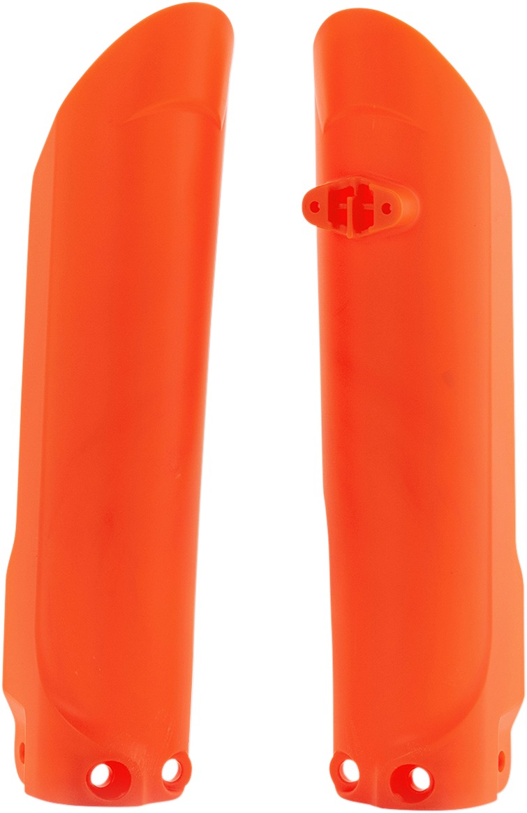 Acerbis Fork Covers Orange For KTM 85 SX Husqvarna TC 85 GasGas MC 85 - Orange fork covers for KTM 85 SX, TC 85, MC 85 - Click Image to Close