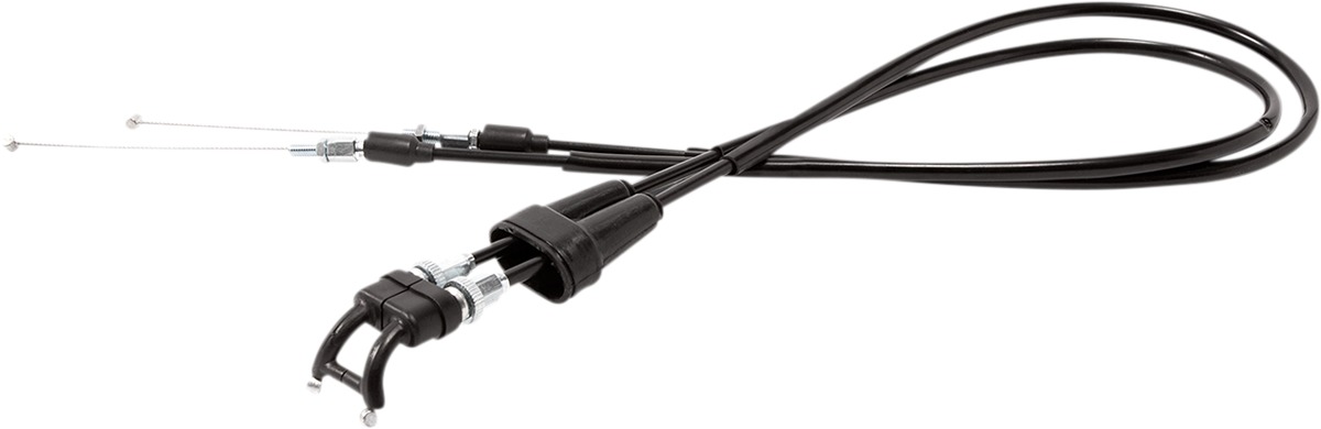 Motion Pro Throttle Cable Push-Pull Set Black For KTM Husqvarna GasGas - Throttle cable set for KTM, Husqvarna, GasGas models - Click Image to Close