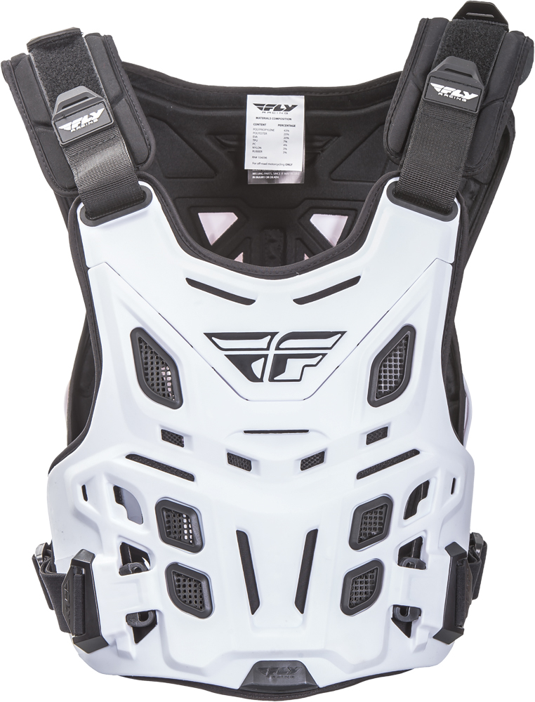Revel Race Roost Guard - White, Low Profile - Click Image to Close