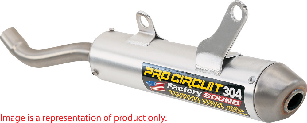 304 Aluminum Slip On Exhaust Silencer - For 18-19 Hus. TC 125 - Click Image to Close