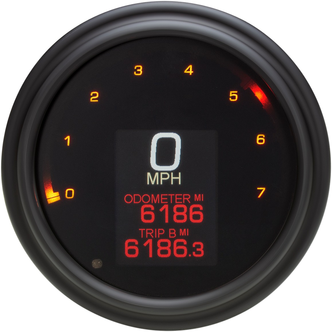 Dakota Digital MLX Series Black Speedometer/Tachometer Gauge - Click Image to Close