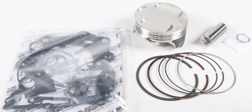 9.9:1 STD Compr. Top End Piston Kit - +.5mm Bore - For 02-08 Grizzly & 05-07 Rhino - Click Image to Close