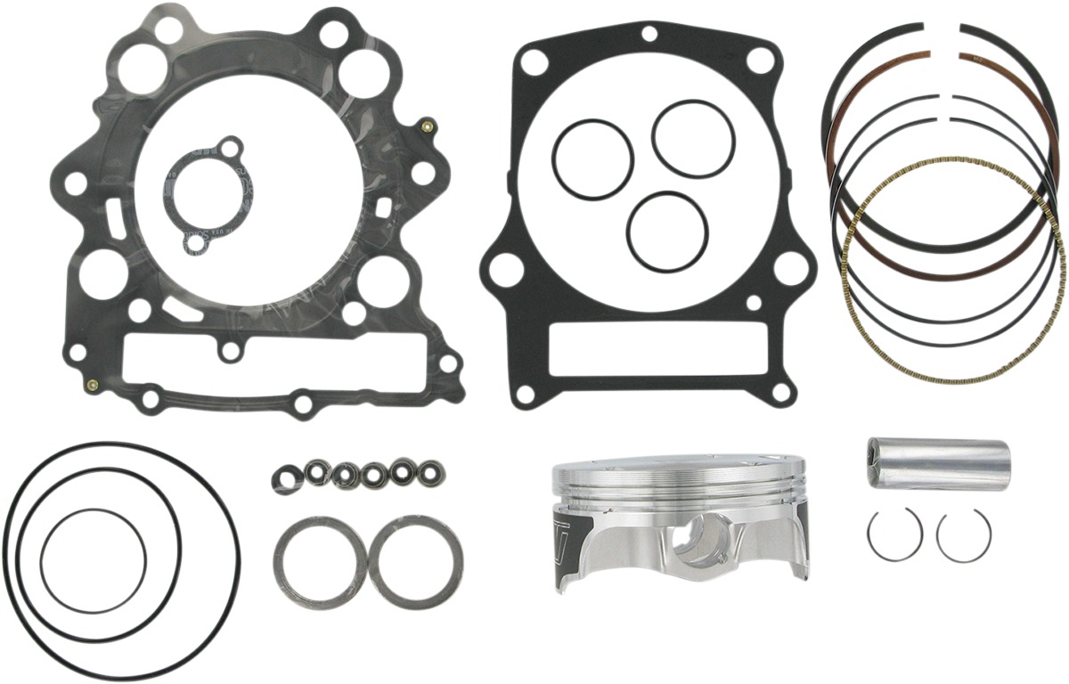 9.9:1 STD Compr. Top End Piston Kit - +.5mm Bore - For 02-08 Grizzly & 05-07 Rhino - Click Image to Close