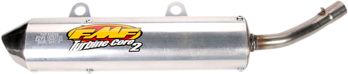 TurbineCore 2 Slip On Exhaust Silencer - For 96-00 Suzuki RM125 - Click Image to Close