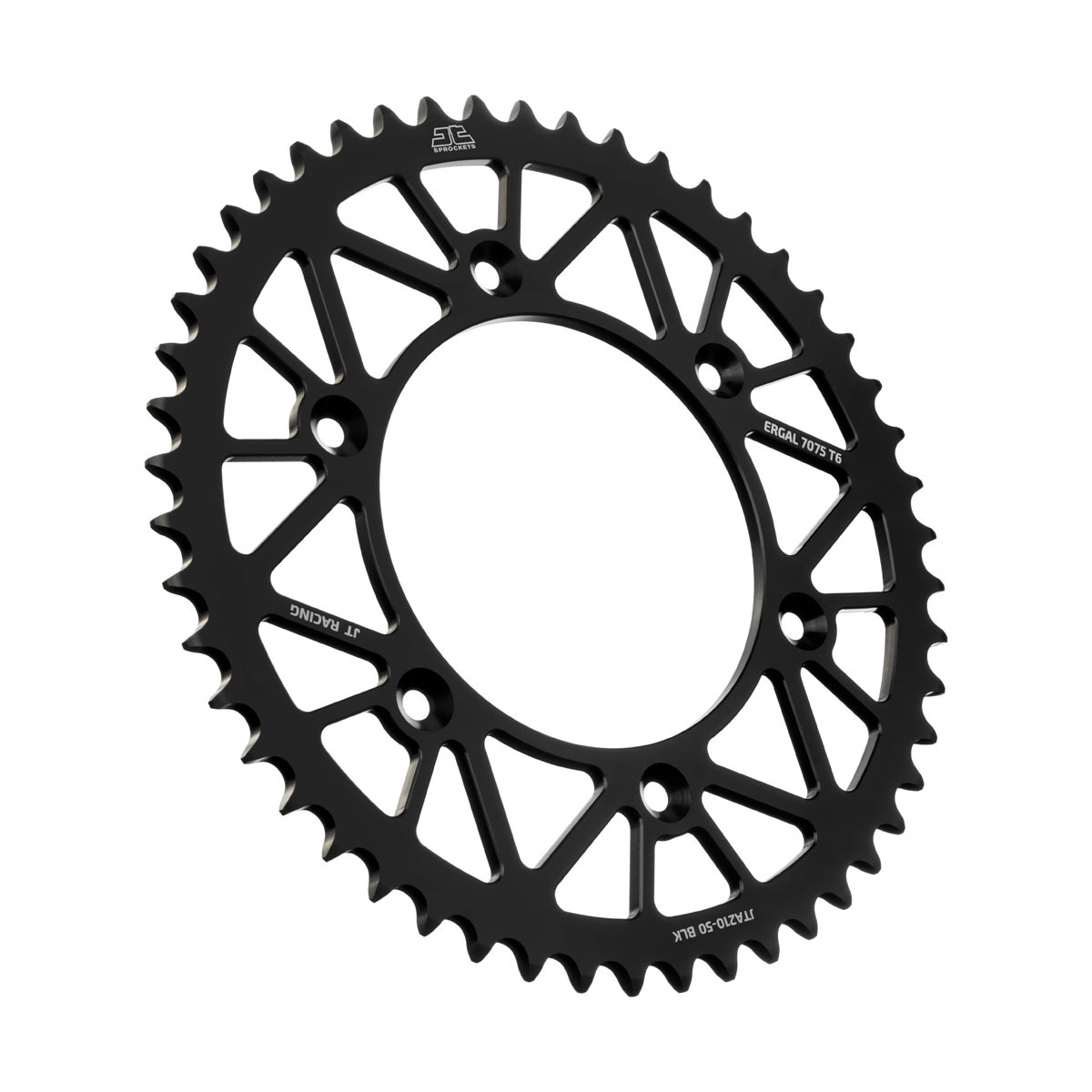 Black Aluminum Rear Sprocket - 50 Tooth 520 - For Honda CR/F XR & Beta RR - Click Image to Close