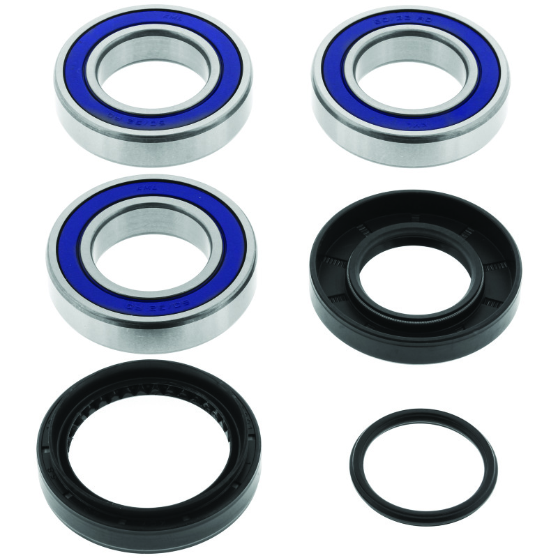 QuadBoss Rear Wheel Bearing Kit for 97-01 Honda TRX250 - For 97-01 Honda TRX250 FourTrax Recon - Click Image to Close
