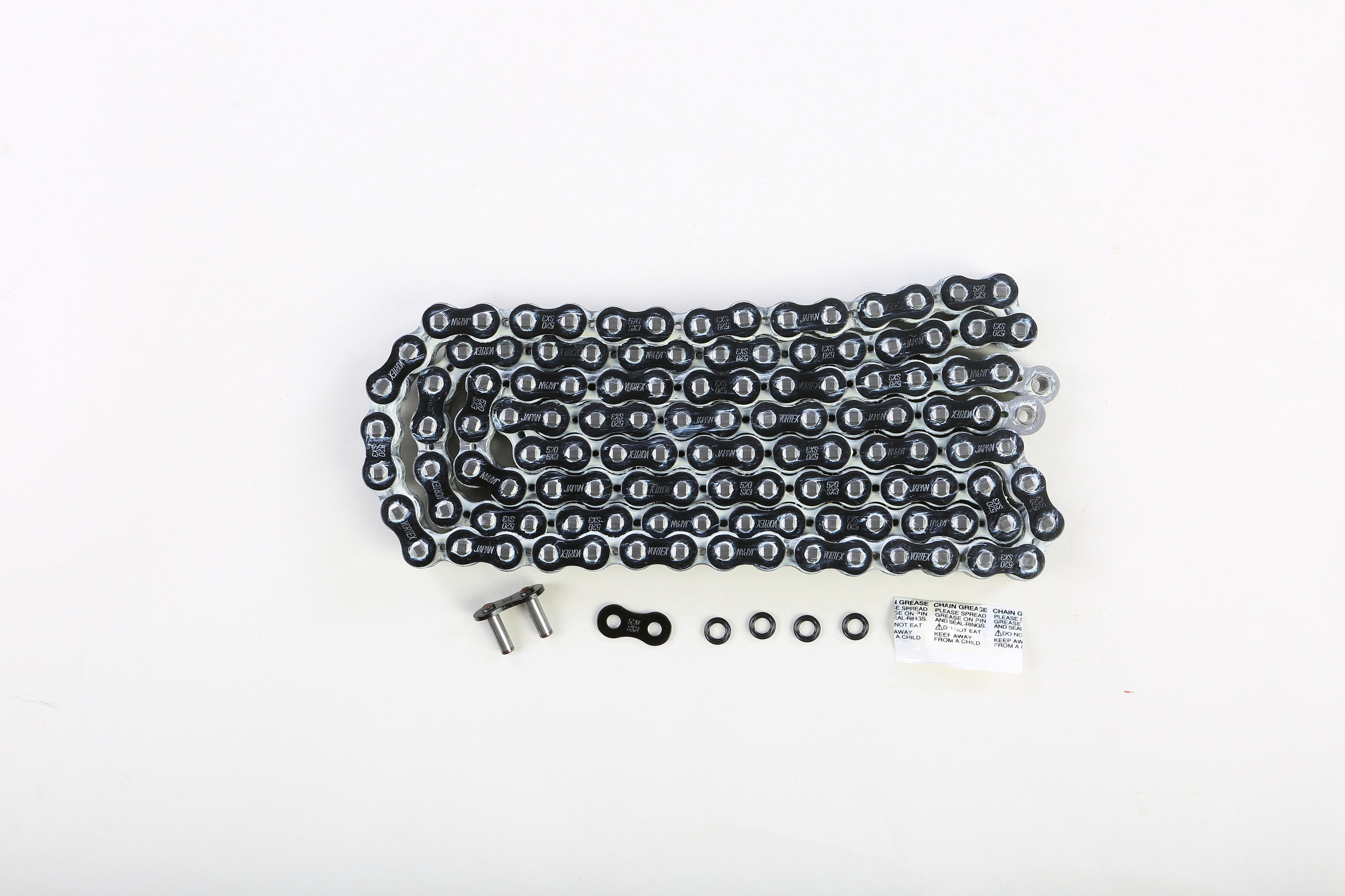 SX3 Chain 525X120 - Black - For 04-09 Aprilia RSV 1000 R - Click Image to Close