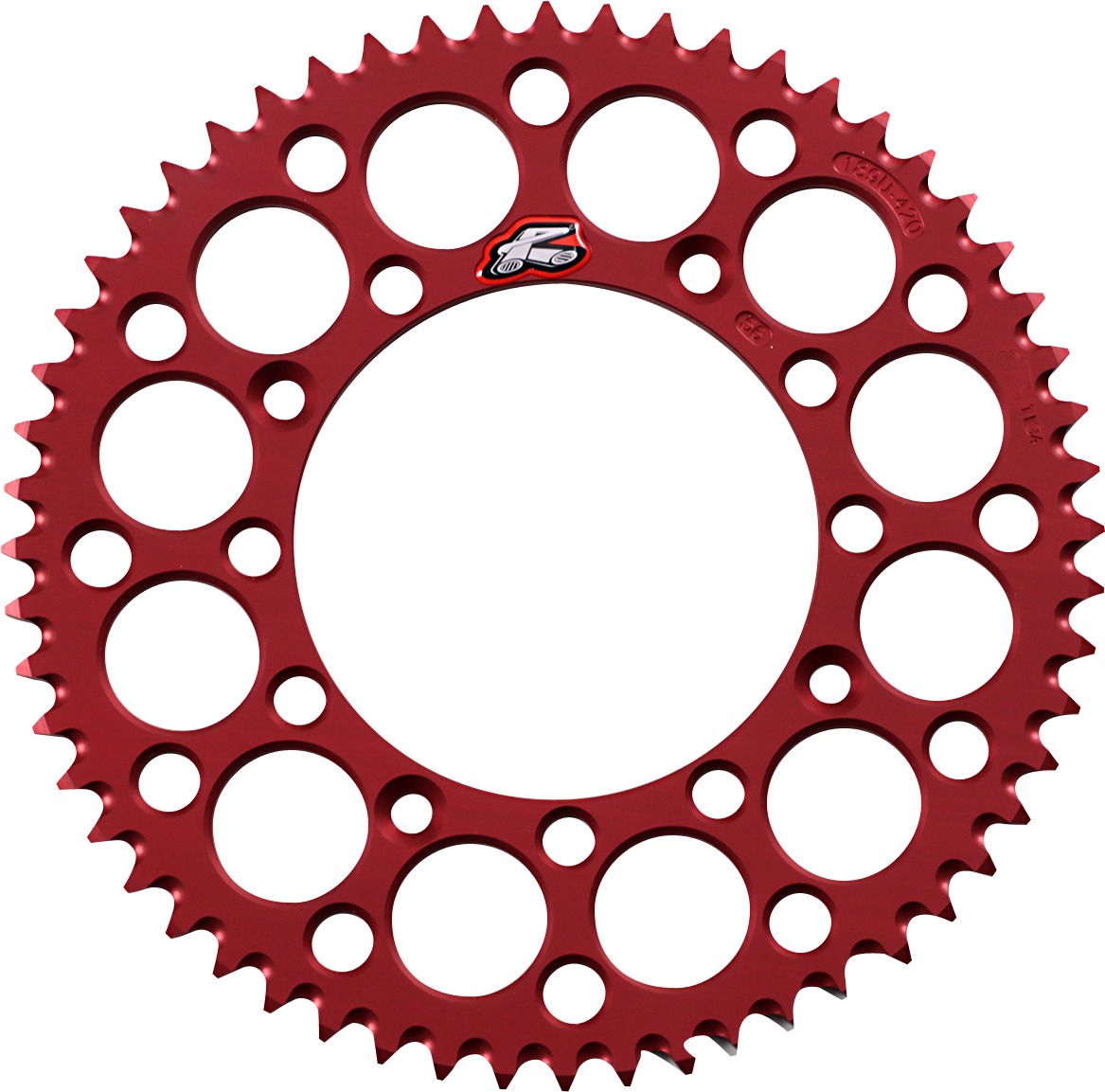 03-07 Honda CR 85RB/ 07-09/12-14 CRF 150RB Rear Sprocket Grooved - Red 420-56 Teeth - Click Image to Close