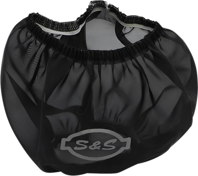 S&S Stealth 1" Tall Air Filter Prefilter 170-0197SS - Click Image to Close