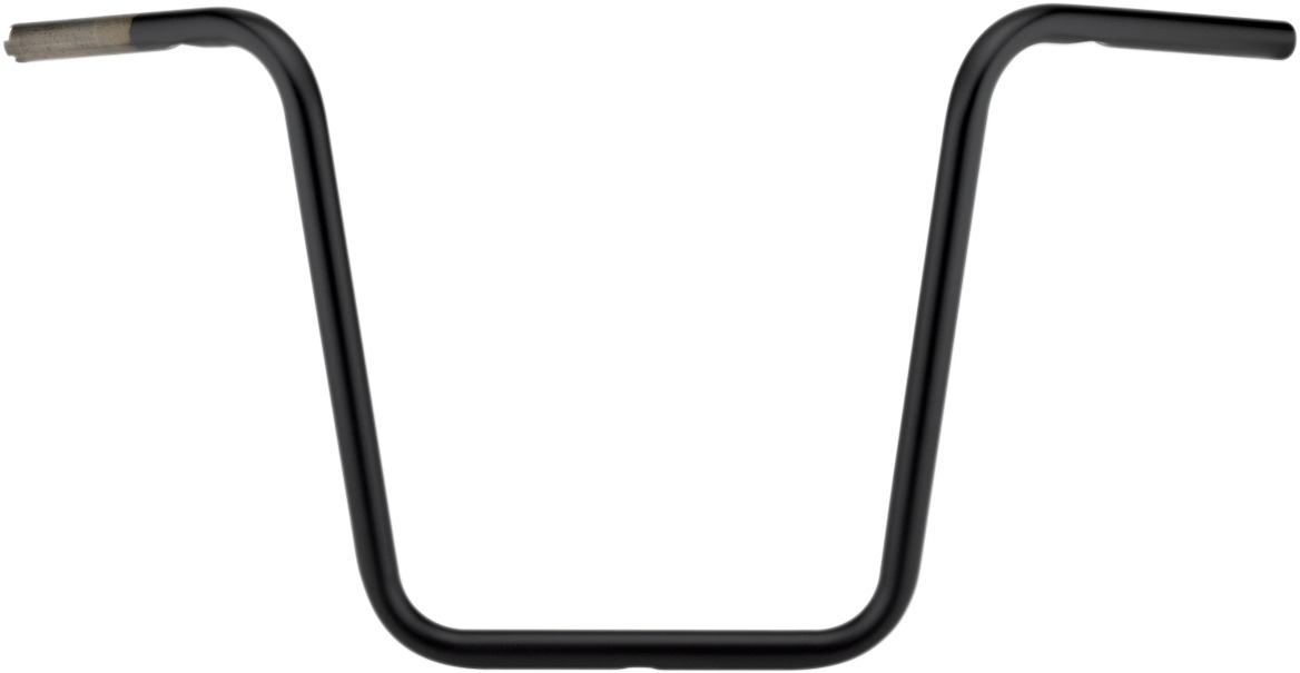 Drag Specialties 1in Ape Hanger Handlebar Flat Black 16in Rise - Flat black 16in ape hanger handlebar, 1in diameter - Click Image to Close