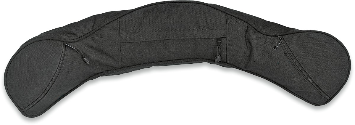 Polaris Snowmobile Windshield Bag Black For Polaris Edge, Indy, RMK - Windshield bag for Polaris snowmobiles - Click Image to Close
