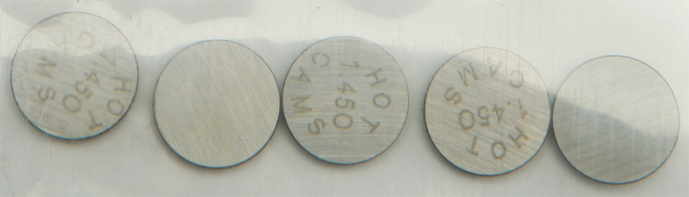 Hot Cams Valve Shim Kit 9.48mm x 1.45mm 5-Pack - Click Image to Close