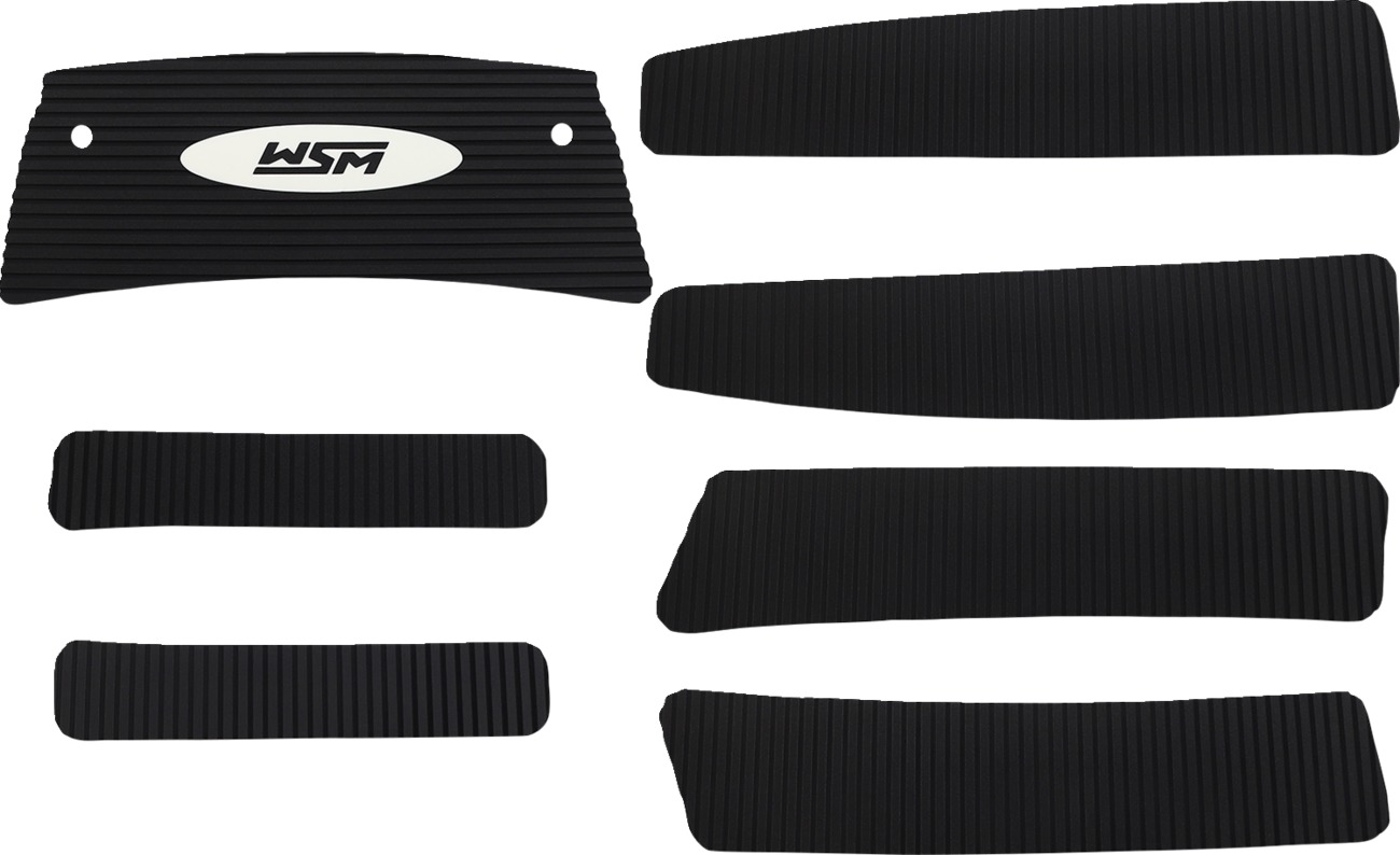 WSM Traction Mat Set Black For Yamaha WaveRaider 700 760 1100 - Traction mats for Yamaha WaveRaider 700 760 1100 - Click Image to Close