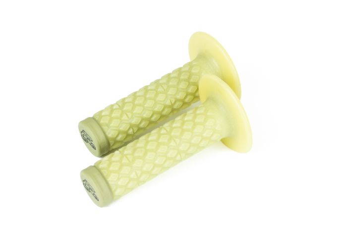 Renthal Dual Compound Aramid Comfort Grips Pair 115mm - Advanced dual compound grips with aramid fibers - Click Image to Close