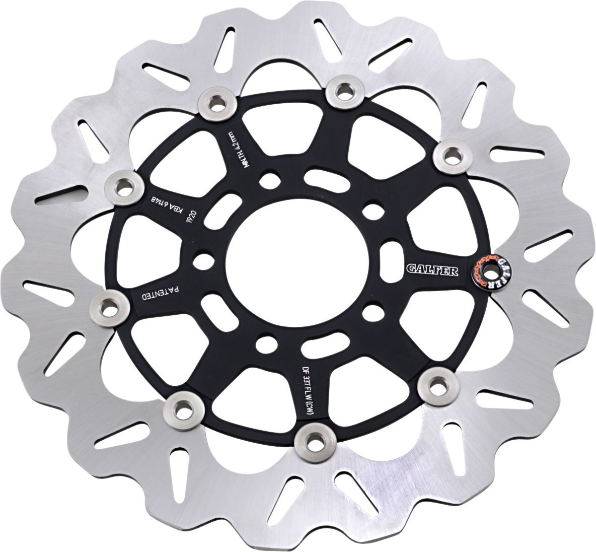 Floating Wave Brake Rotor - Front Disc - Click Image to Close
