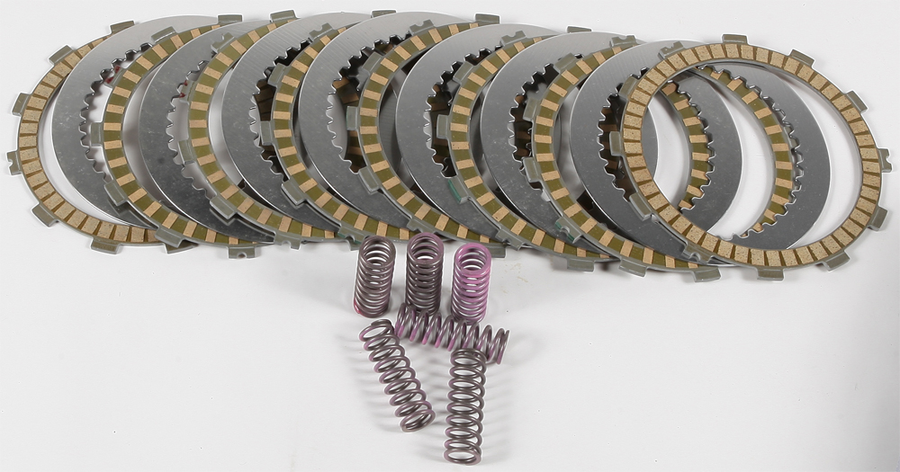 FSC Clutch Plate and Spring Kit - For 05-19 Suzuki LTR RMZ RMX 450 - Click Image to Close