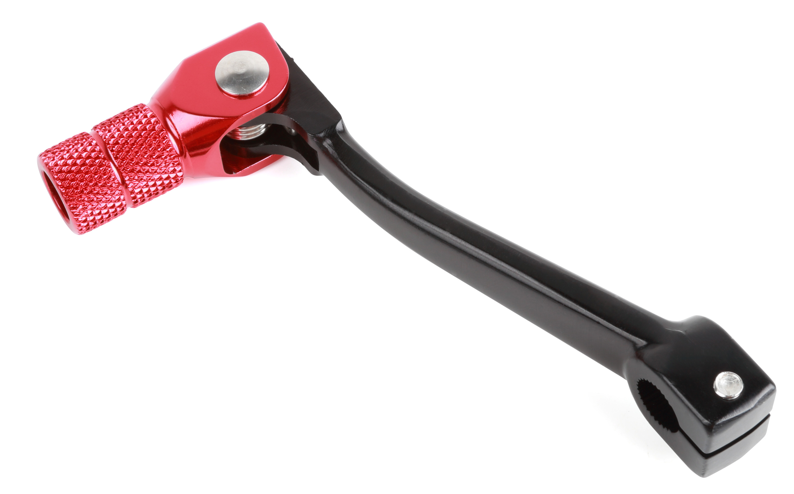 Forged Shift Lever w/ Red Tip - For 04-17 Honda CRF50F CRF70F - Click Image to Close