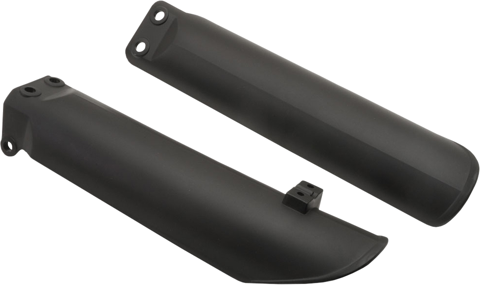 Lower Fork Cover Set - Black - For 03-12 KTM 100SX 85SX/S - Click Image to Close