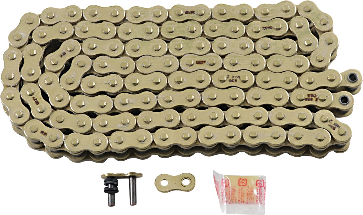 RK 530 MAX Z RX-Ring Chain Gold 160 Links - Sealed RX-ring chain, 160 links, Gold - Click Image to Close