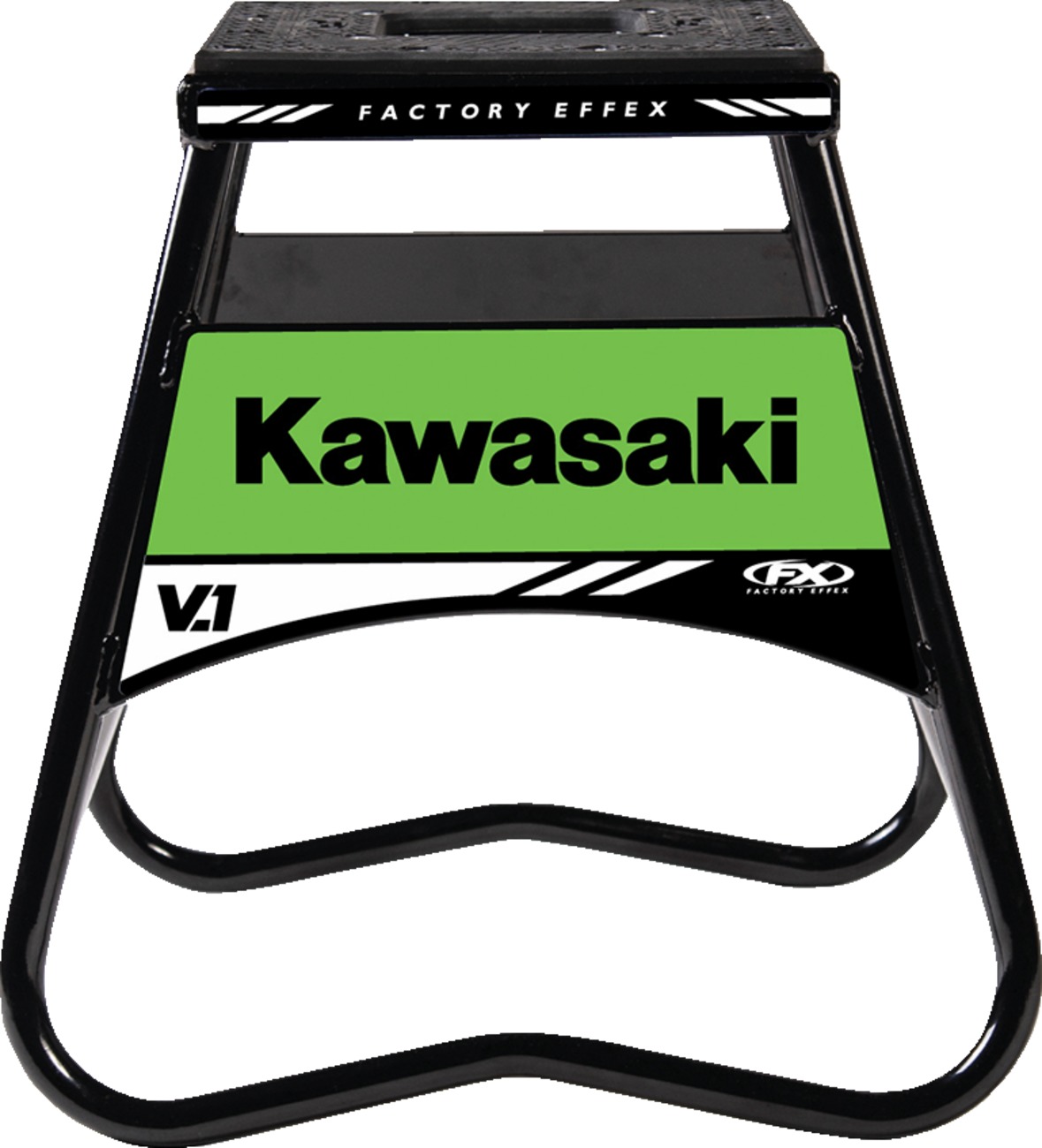 Factory Effex V1 Bike Stand Kawasaki Black - Click Image to Close