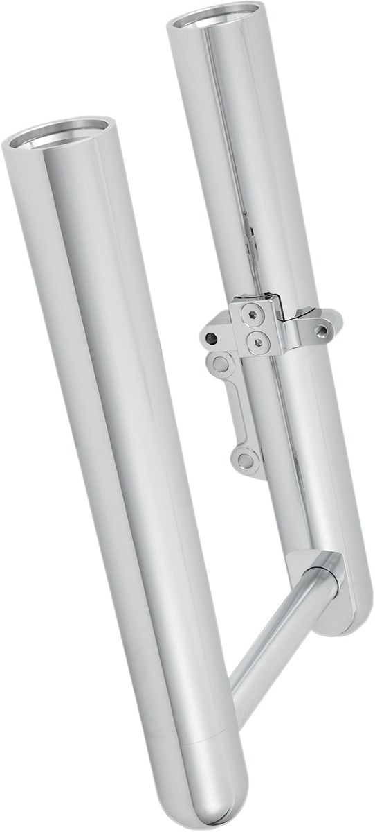 Arlen Ness Hot Leg Fork Legs Chrome Smooth Single Disc - Click Image to Close