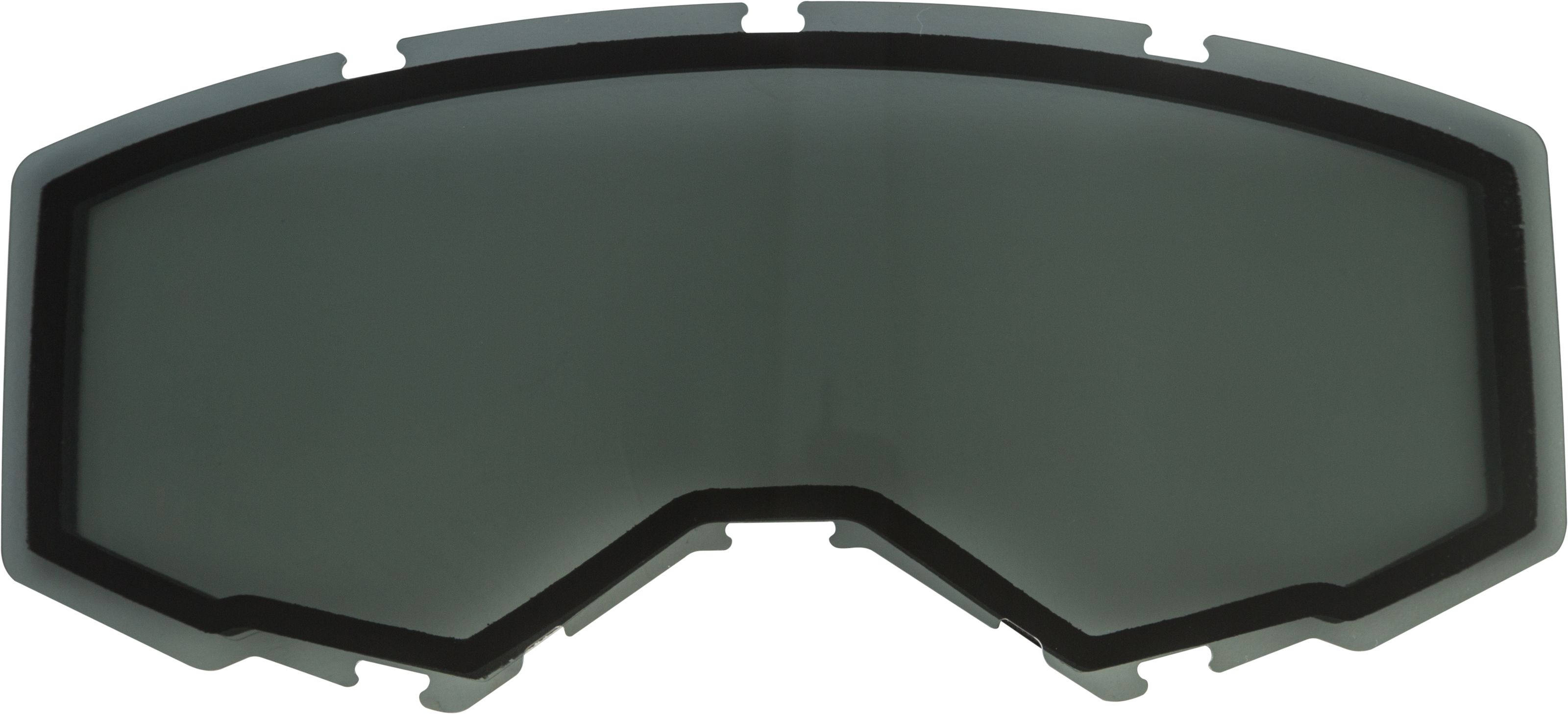 Fly Racing Dual Lens Polarized Smoke for Adult Goggles - Polarized smoke dual lens for Fly Racing adult goggles - Click Image to Close