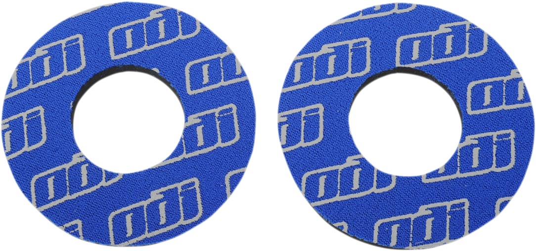 ODI Grip Donuts - Blue - Soft foam grip donuts in blue - Click Image to Close