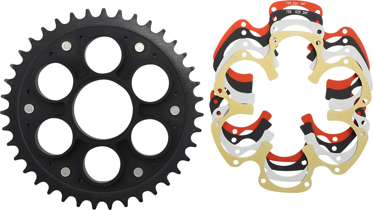 Edge Hybrid Rear Sprocket 525 39T - 12-17 Ducati Panigale 1199/1299 - Click Image to Close