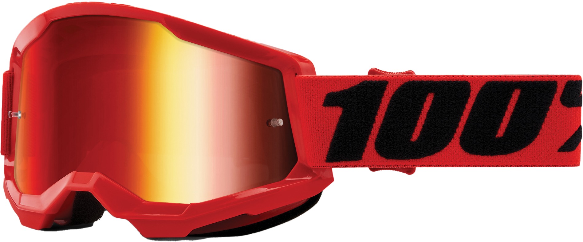 Strata 2 Red Goggles - Red Mirror Lens - Click Image to Close