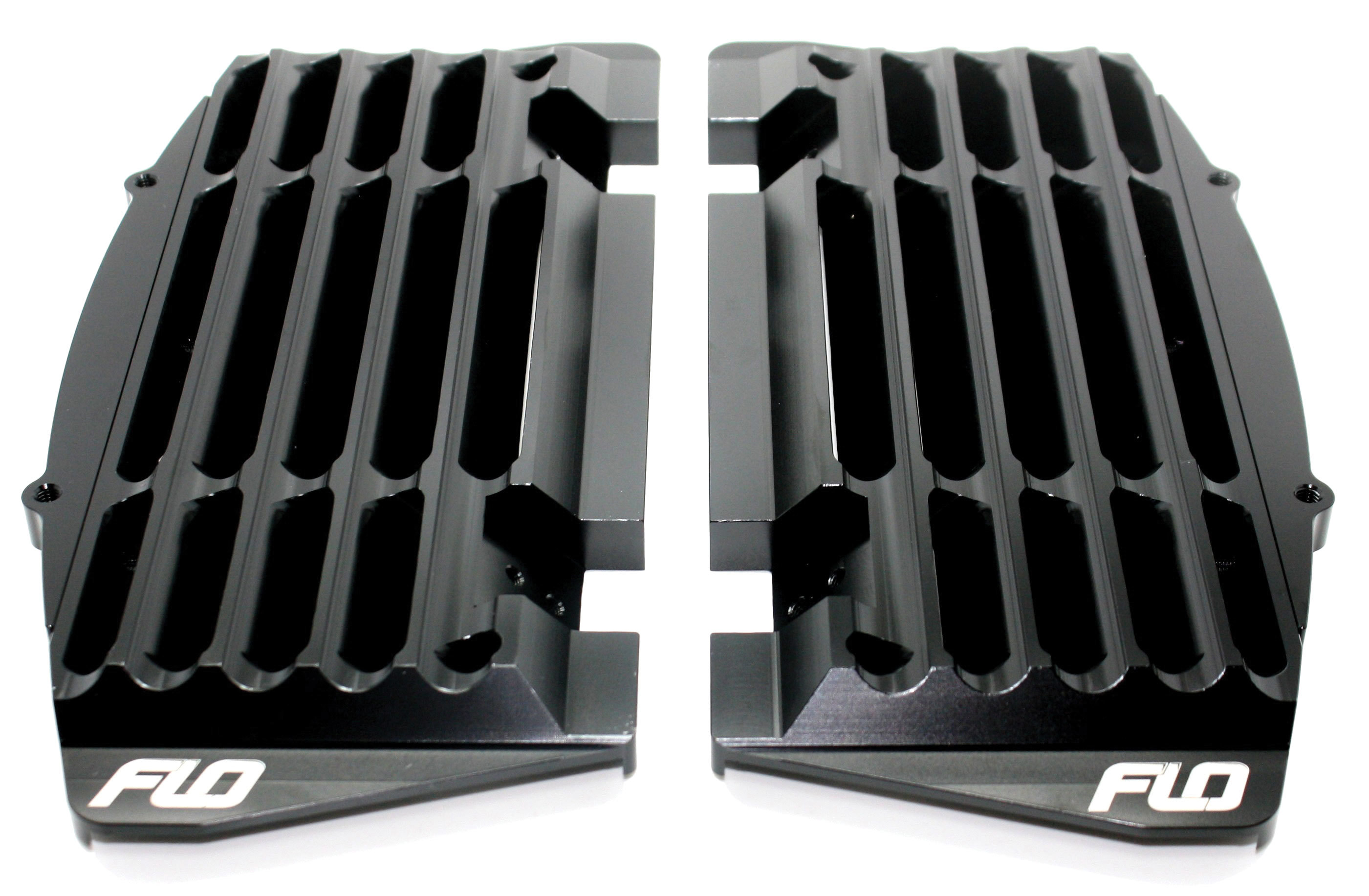 High Flow Radiator Guards - Black - For 08-16 Husqvarna KTM Husaberg - Click Image to Close