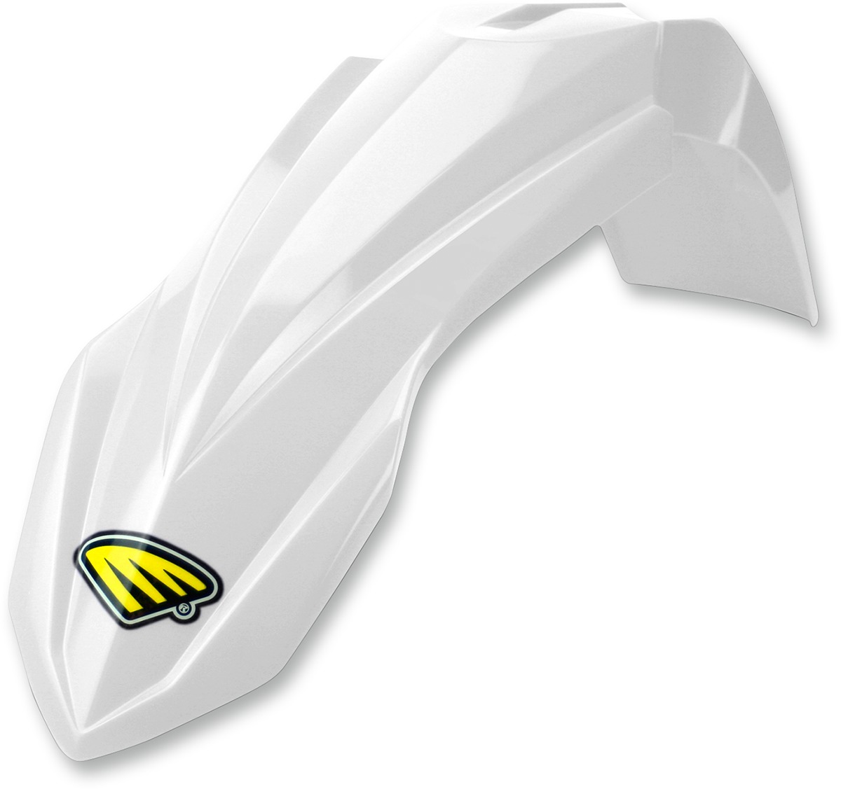Cycra White Performance Front Fender Fits 2005-2014 Yamaha YZ125 - Click Image to Close