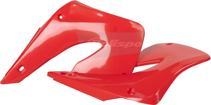 Radiator Shrouds - Red - For 00-01 Honda CR125R CR250R - Click Image to Close