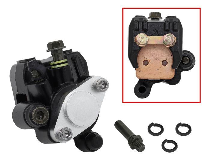 Bronco Rear Brake Caliper with Pads - Rear brake caliper with pads included - Click Image to Close