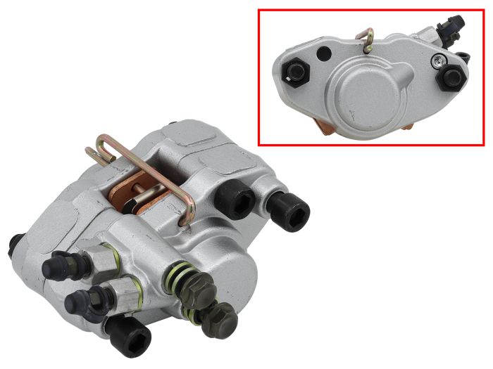 Bronco Rear Brake Caliper with Brake Pads AT-05A09 - Rear brake caliper with pads For ATVs - Click Image to Close